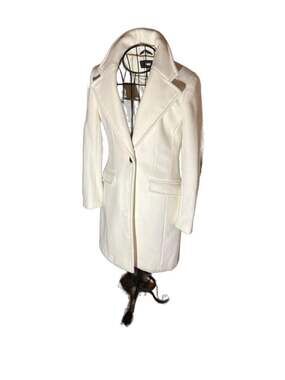 DKNY Women's Single-Button Reefer Coat - ,